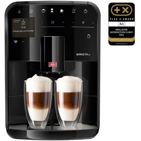 Macchina da caffè automatica con macinino - MELITTA - Barista SE F830-003 - 1450 W - Nera