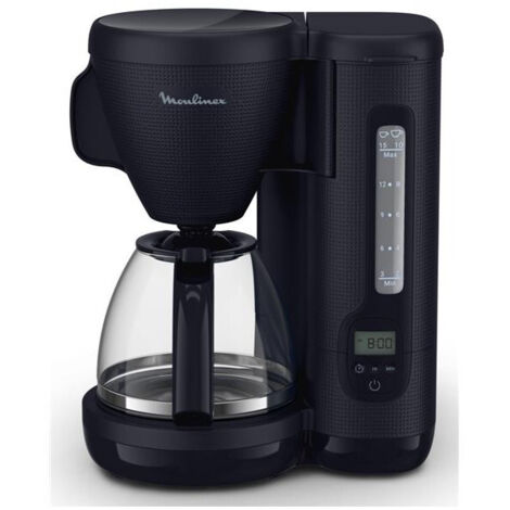 Macchina da caffè con filtro programmabile da 15 tazze, 1000 W, blu notte - FG2M2810 - Moulinex