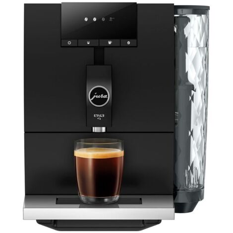 Macchina da caffè Espresso macinacaffè - JURA - ENA 4 - 1450 W - 125 g - 1,1 L - 4 specialità - Nero lucido