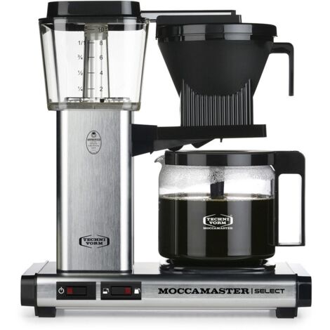 Macchina da caffe' Moccamaster KBG 741 semi-automatica 1.25L Argento [8712072539792]