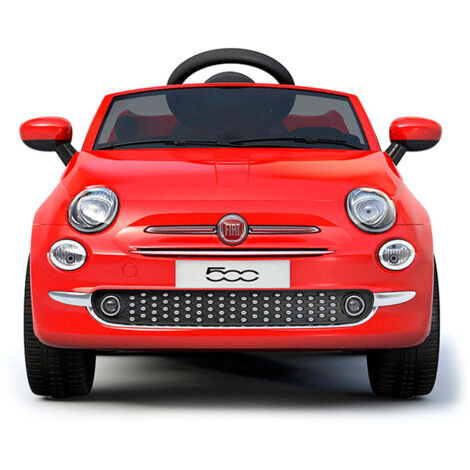 Macchina Elettrica per Bambini 12V con Licenza Fiat 500 Rossa