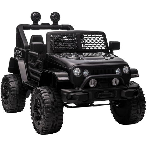 MACCHINA ELETTRICA PER BAMBINI 12V CON TELECOMANDO E GUIDA MANUALE COLOR NERO