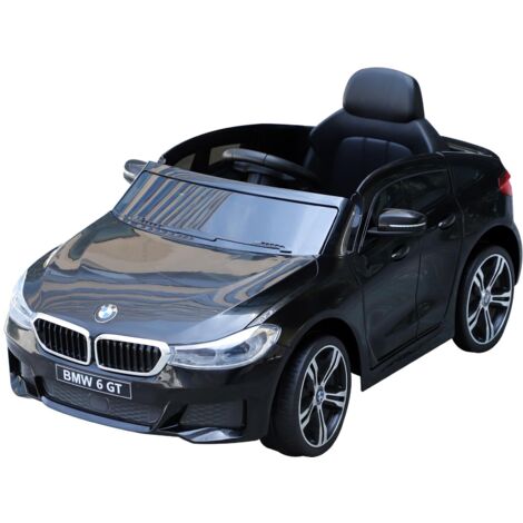 Macchina Elettrica per Bambini 6V con Licenza BMW 6GT Nera