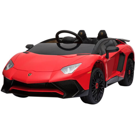 Macchina elettrica per bambini Lamborghini Aventador con