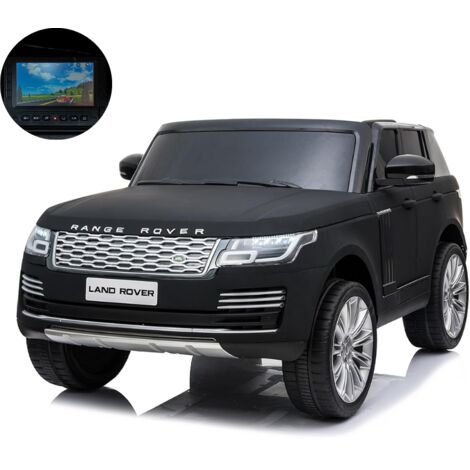 Macchina Elettrica per Bambini Range Rover Full Nero 12V