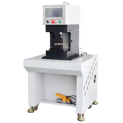 Macchina elettrica per la crimpatura di capicorda nudi 2,5 - 95 mm² con servomotore