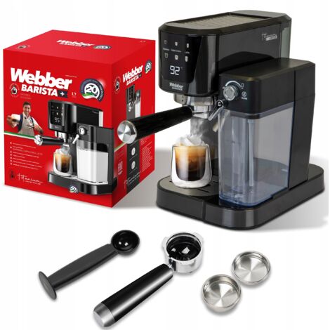 MACCHINA PER CAFFÈ A PRESSIONE SEMIAUTOMATICA WEBBER 20 BAR L7
