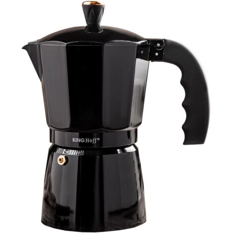 Macchina per caffè espresso KINGHOFF, macchina per caffè a pressione, 600 ml, 12 tazze, KH-1885
