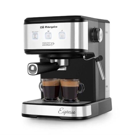 Macchina per caffè espresso automatica Orbegozo 1100W, 1,5 L. Compatibile  con capsule Nespresso.