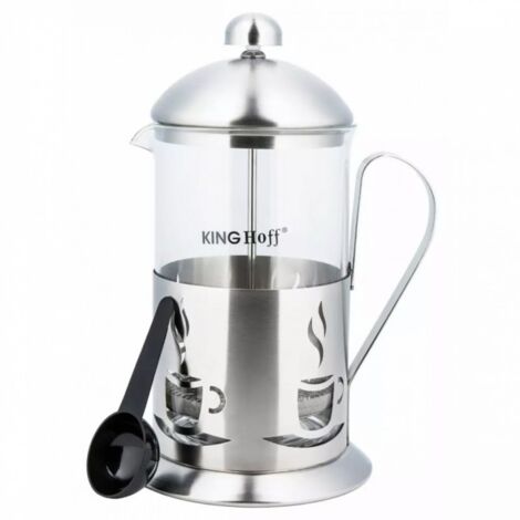 MACCHINA PER CAFFÈ/TÈ KINGHOFF A PRESSIONE 600 ml KH-4831