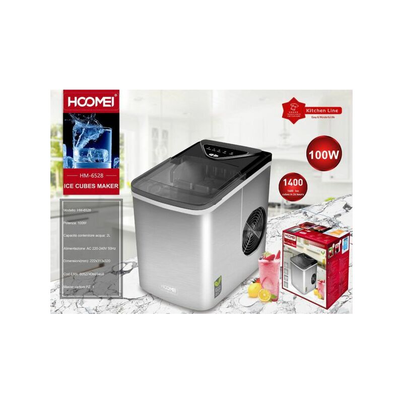 Hoomei - Macchina per Ghiaccio 2L HM-6528