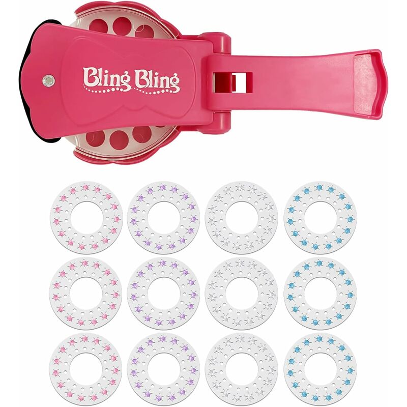 Macchina per gioielli con diamanti con 12 pezzi di...