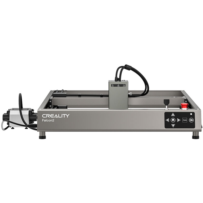 Image of Decdeal - Macchina per incisione laser a colori Creality Falcon2 40W Velocità di incisione 25000 mm/min Punto luminoso regolabile 0,1 mm/0,15 mm
