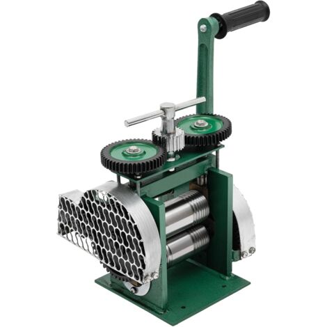 Macchina per laminazione manuale, assemblaggio di utensili per la pressatura di gioielli con manovella per la creazione di gioielli, strumento fai da te per gioielli ecologici