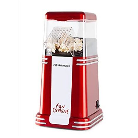 Macchina per pop-corn Orbegozo 17690 Rosso