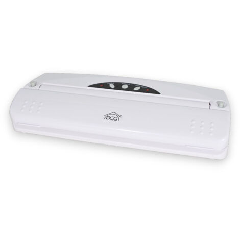 Macchina per sottovuoto 110W con 2 spie di controllo e tasto di sigillatura 40x15x10 cm