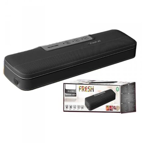 Macchina per Sottovuoto 65Kpa 90W Alimenti Sigillatrice Automatica Secco Umido con 10pcs Sacchetti 30cm Barra Sigillante