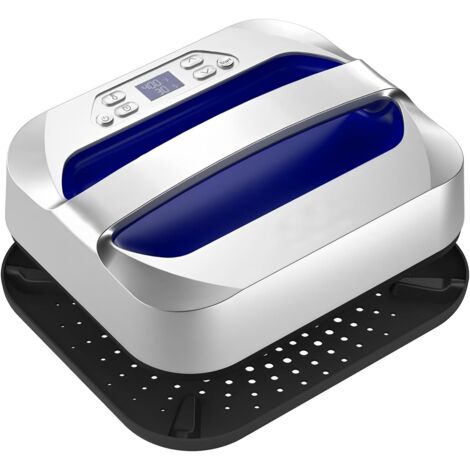 Macchina per stampa a caldo per magliette, pressa portatile da 12" x 10", pressa a riscaldamento rapido per sublimazione e vinile HTV, pressa per magliette