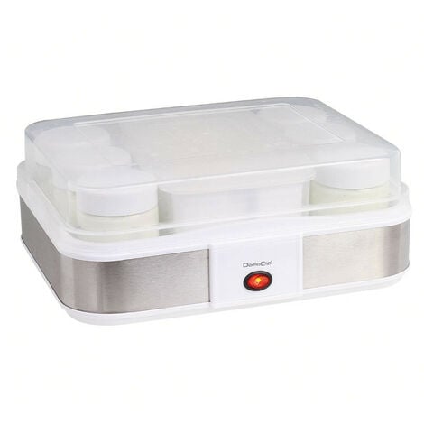 Zerodis Yogurtiera Completamente Automatica Macchina per Yogurt Greco con  Pentola in Acciaio Inossidabile per Opzioni Zuccherate, Aromatizzate