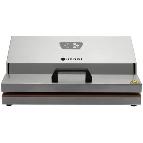 Macchina sottovuoto a nastro in acciaio inox Kitchen Line 330 mm 380 W - Hendi 297384
