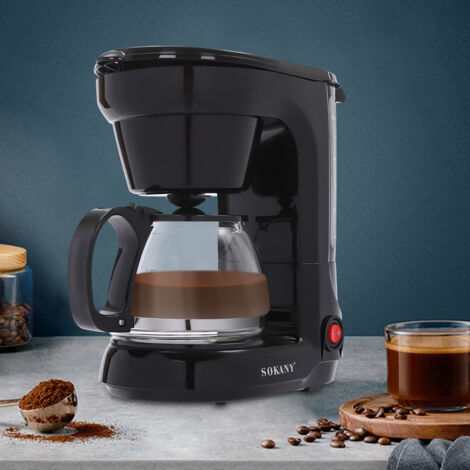 Macchinetta caffè piccola 750ml/31.7oz, caffettiera a goccia, macchina espresso 650W