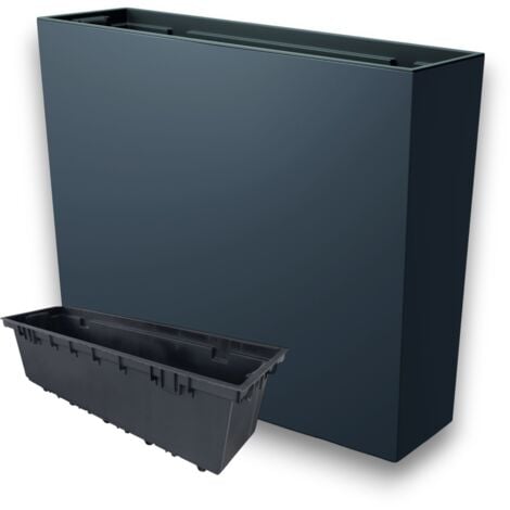 TRESICE FRANCE Maceta alta Urbi Case T DUC600T con inserto Antracita