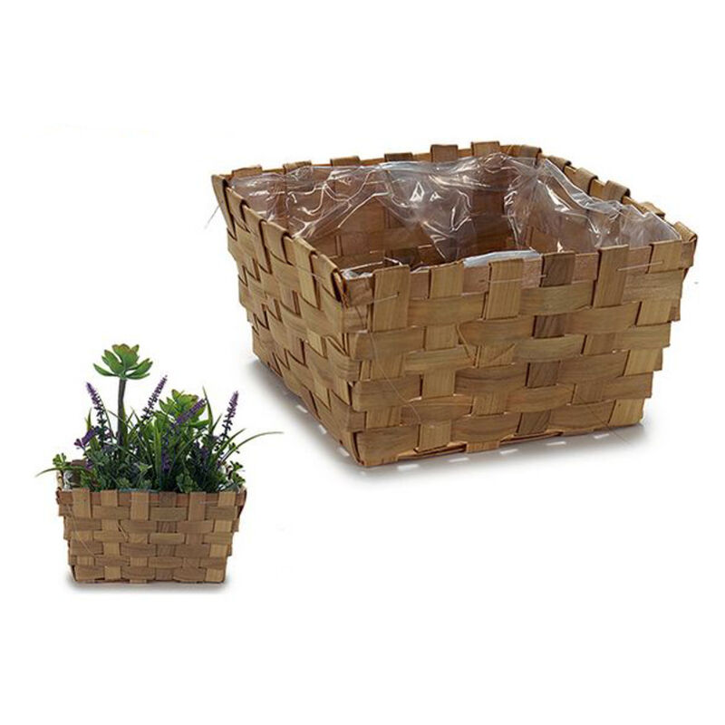 

Maceta Caña Marrón (21 x 11 x 21 cm)