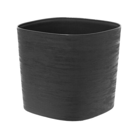Maceta Capri Eco Green Negro - 29 cm