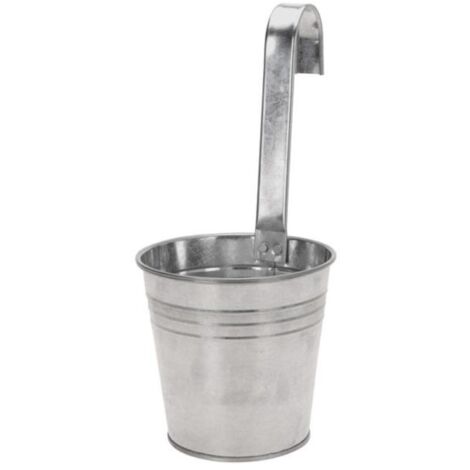 MACETA COLGAR ZINC 13x28 CM