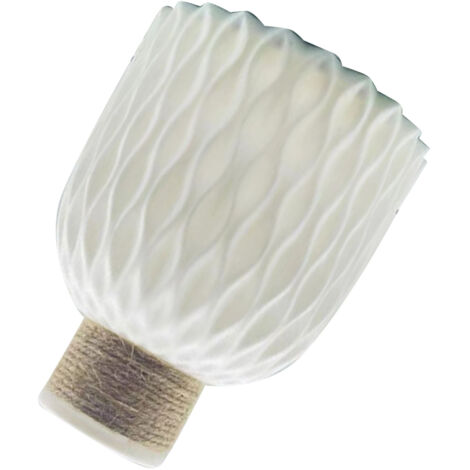Maceta de mesa con forma de piña, blanca – Maceta decorativa multifuncional para oficina, sala de estar, dormitorio – 14,5 x 11 cm, plástico de alta calidad, 100 g