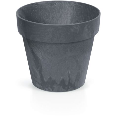 Maceta de plástico gris Prosperplast 20 cm x 20 x 17,7 cm