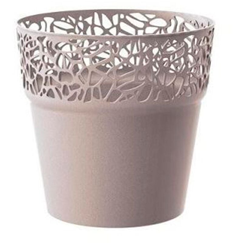 

Prosperplast - Maceta de plastico Tree en color mocca 14,5 (largo) x 14,5 (ancho) x 14,8 (alto) cm