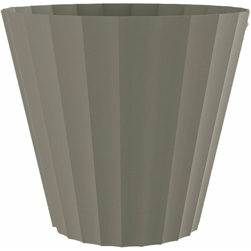 

Maceta doric ø22x20cm color taupe - Plastiken