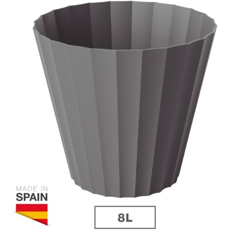 Maceta Doric Ø260mm Gris antracita