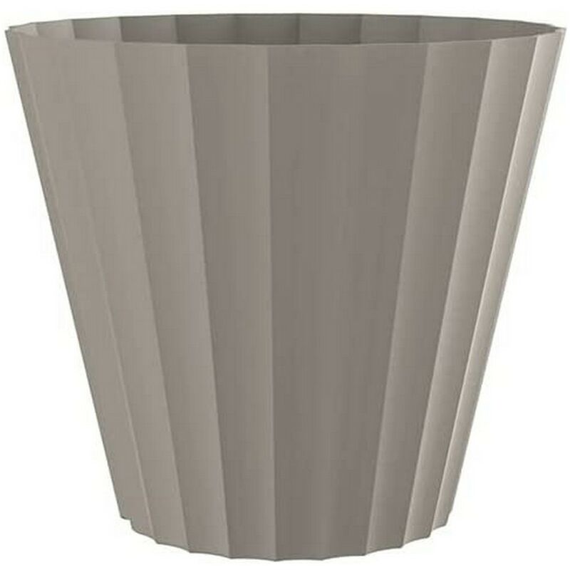 

Maceta doric ø26x23cm color taupe - Plastiken
