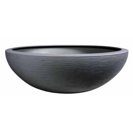 Maceta EDA Graphit Washbasin Gris Gris oscuro (Ø 59 x 21 cm)