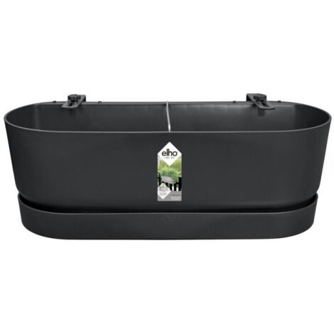 Maceta Elho Greenville 21,2 x 52 x 19,4 cm Negro Ø 52 cm