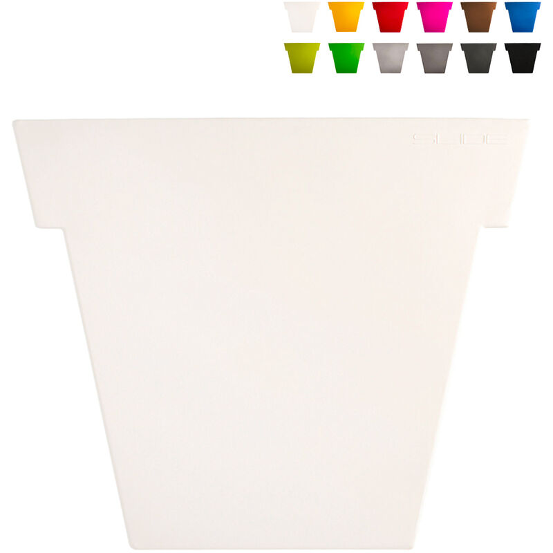 

Maceta Il Vaso 140 cm diseño moderno Color: Blanco - Slide