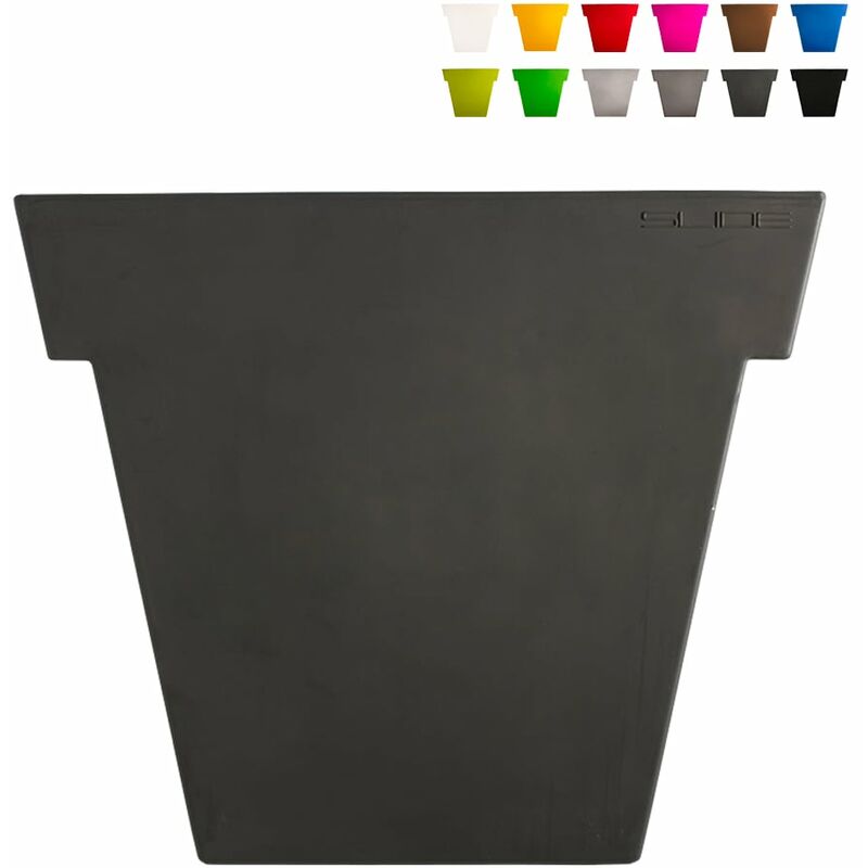 

Maceta Il Vaso 140 cm diseño moderno Color: Gris Oscuro - Slide