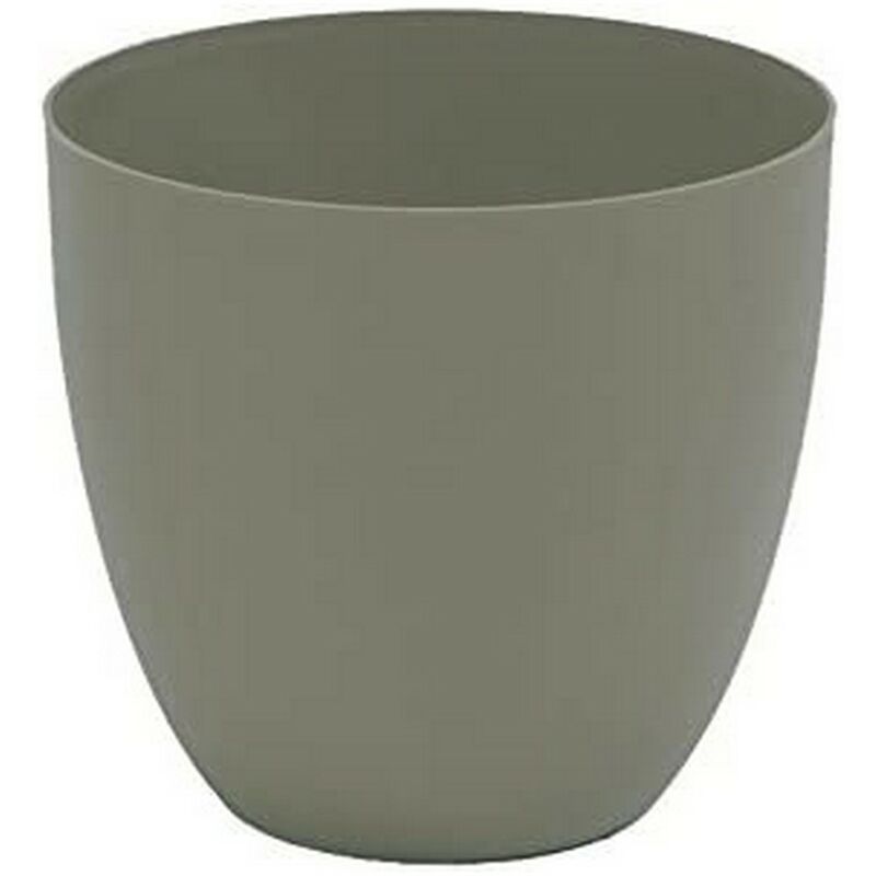 

Maceta inyeccion cuenco ø22cm color taupe - Plastiken