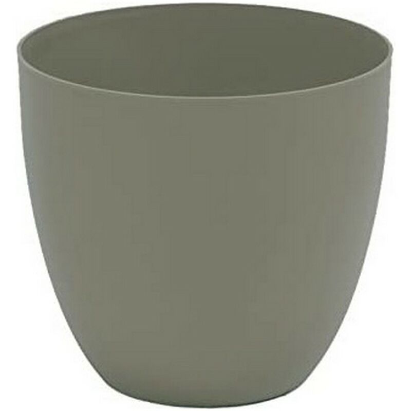 

Maceta inyeccion cuenco ø26cm color taupe - Plastiken