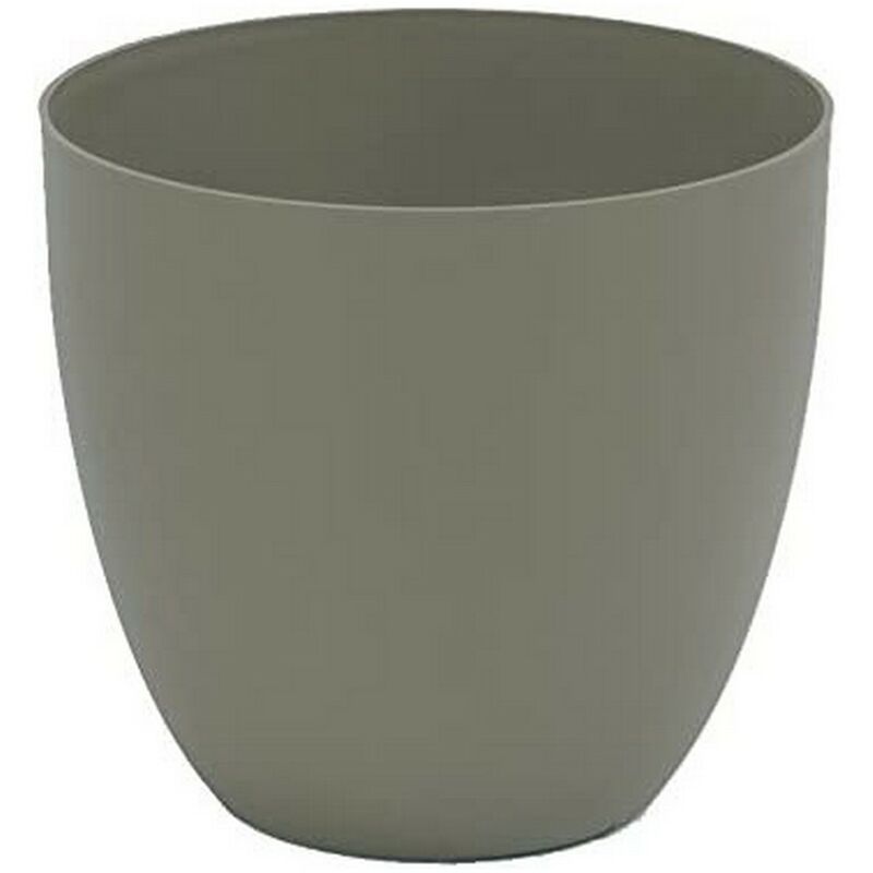 

Maceta inyeccion cuenco ø32cm color taupe - Plastiken