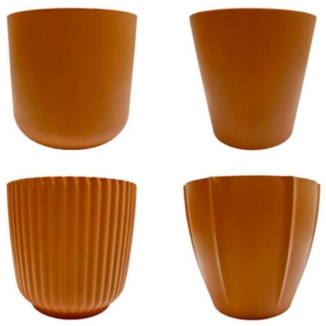 MACETA LOZA TERRACOTA 18 CM SURTIDA