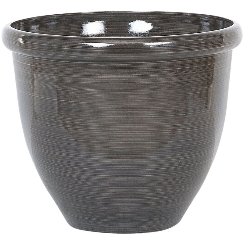 

Beliani - Maceta marrón ⌀49 cm TESALIA