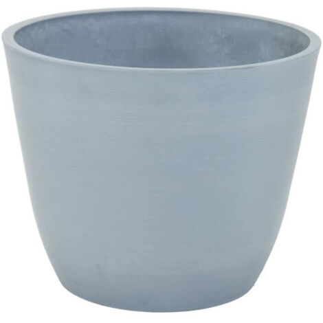 Maceta Mega Collections Ecostone Egg Gris 53 x 40 cm