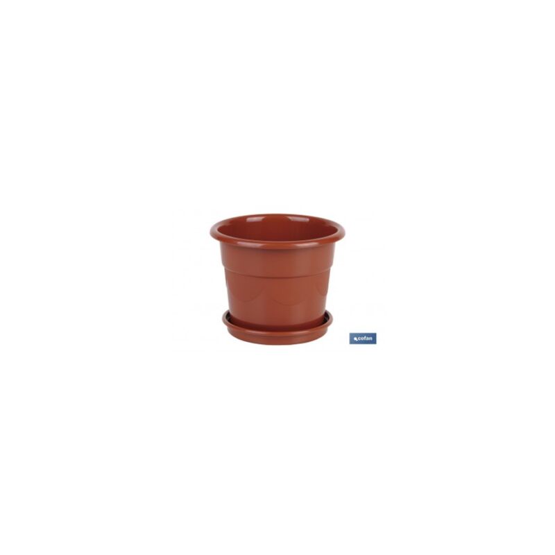 

Maceta dalia color marron 17x14mas plato 145cm venta unitaria