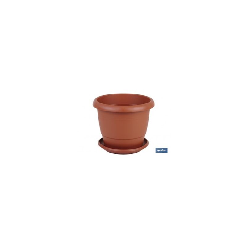 

Maceta marron modelo gardenia 30x25mas plato 24 cm venta unitaria