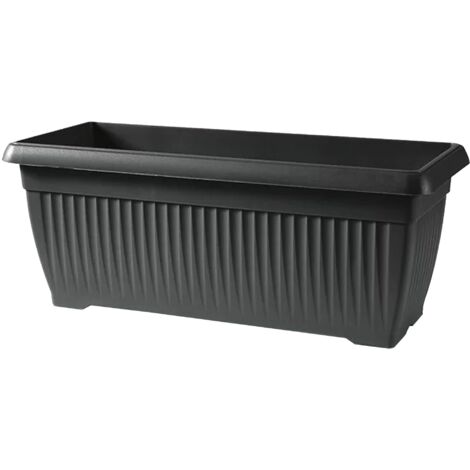 Maceta para balc贸n Terra DTT800  Antracita