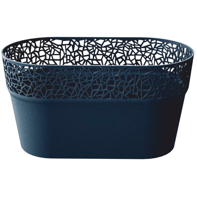

Maceta rectangular de plastico Tree en color antracita 27,5 (largo) x 14,5 (ancho) x 14,8 (alto) cm