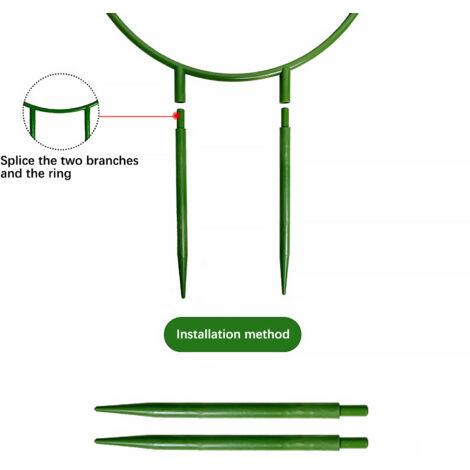 Maceta redonda de plástico verde para plantas, 37 cm de diámetro, 22,5 cm de alto, apta para uso interior y exterior.
